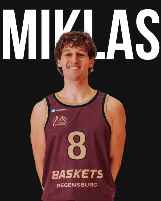 Profilbild von Miklas Feiner, Basketballspieler als Vorschau für seinen Profilbeitrag