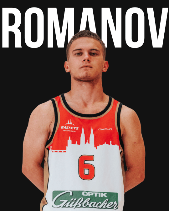Profilbild von Romanov Sviatoslav, Basketballspieler als Vorschau für seinen Profilbeitrag