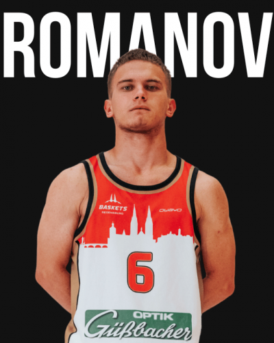 Profilbild von Romanov Sviatoslav, Basketballspieler als Vorschau für seinen Profilbeitrag